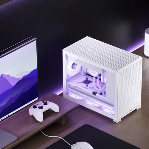 Case JONSBO D32 PRO White | M-ATX | Mini Tower | VGA 365mm